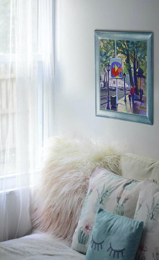 PARIS STREET ART PRINT